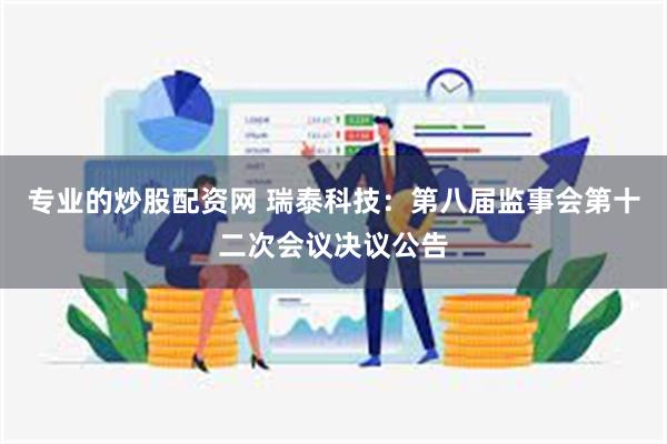 专业的炒股配资网 瑞泰科技：第八届监事会第十二次会议决议公告